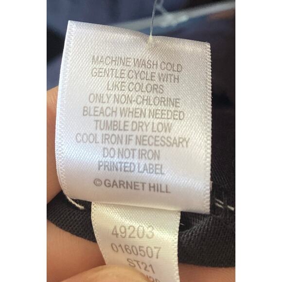 Garnet Hill, Navy Blue Side-Button Knit Maxi Dress, size Large New! - Picture 11 of 11